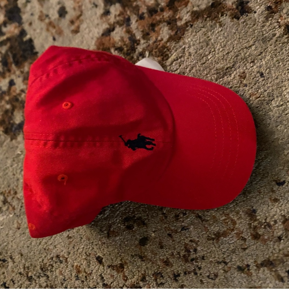 Ralph Lauren Red Polo Cap
